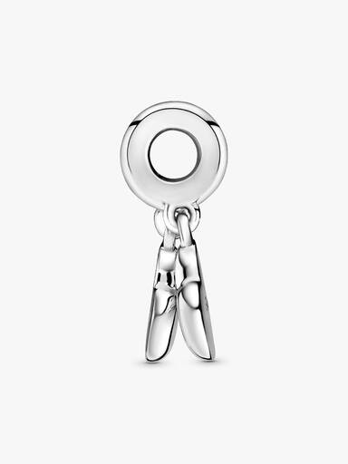 Mutter und Sohn Herz Teilbarer Charm-Anhänger