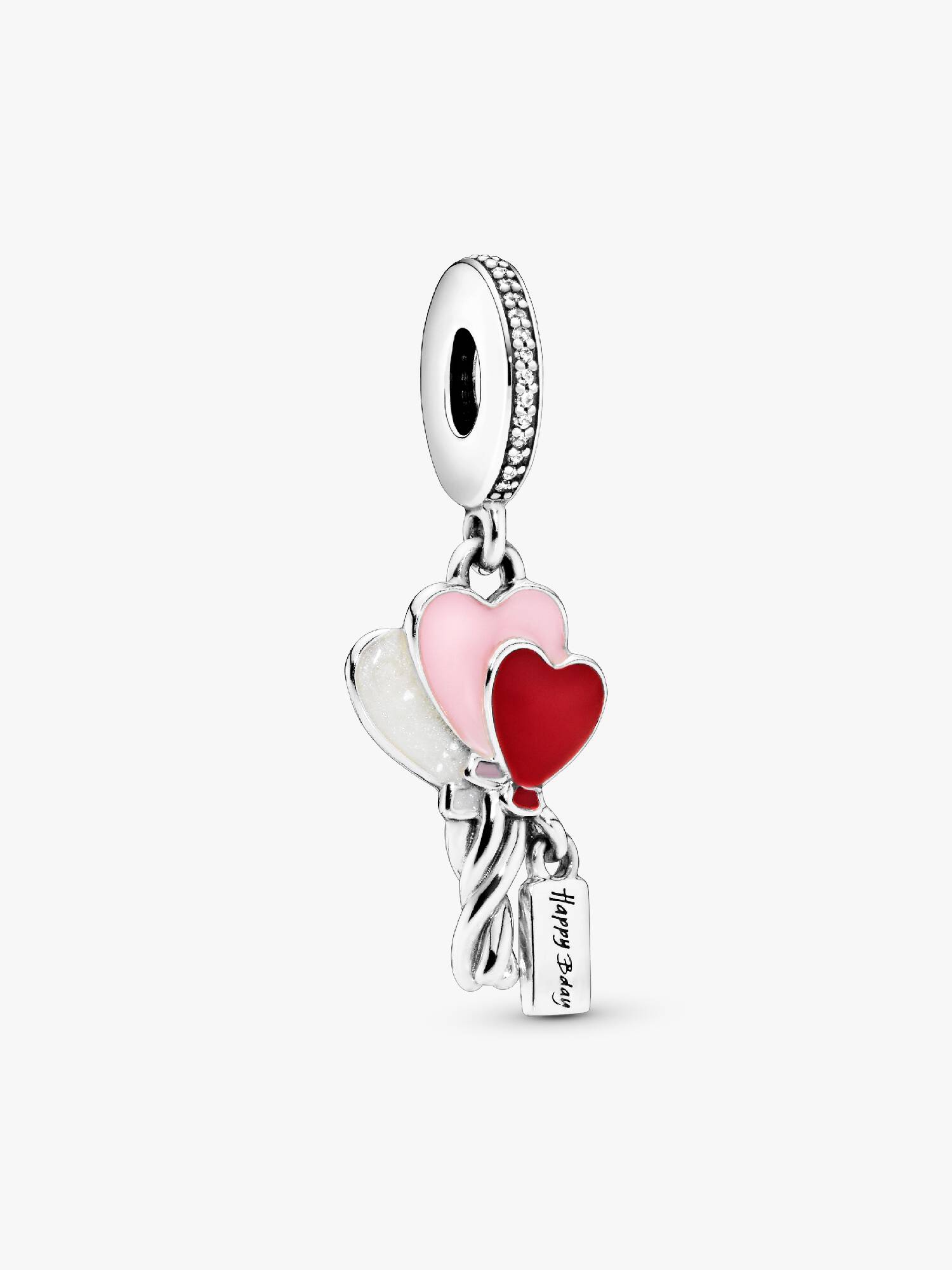 Happy Bday Ballon Charm-Anhänger