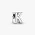 Buchstabe K Alphabet-Charm Buchstabe K Alphabet-Charm