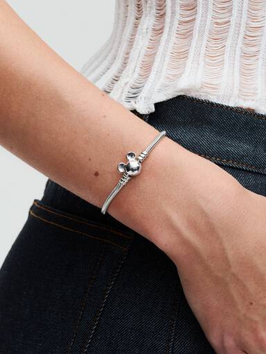 Disney Micky Maus Verschluss Moments Schlangen-Gliederarmband