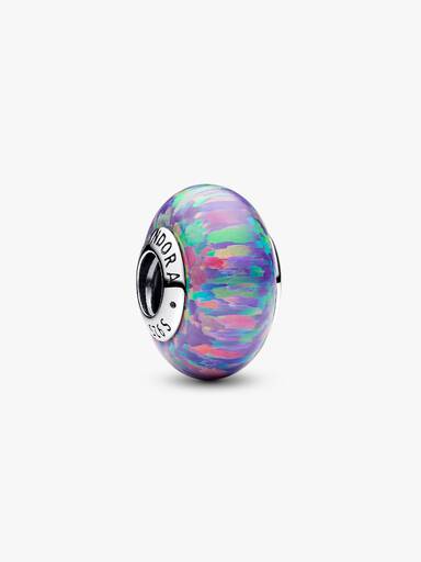 Leuchtendes violettes Charm
