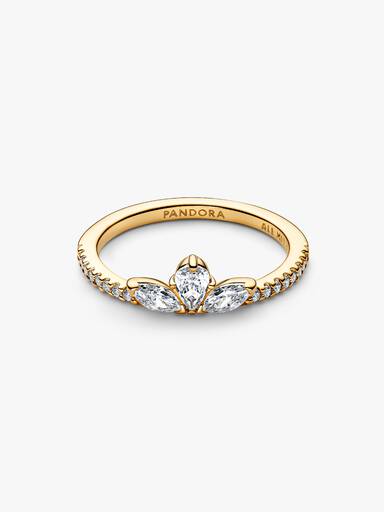 Funkelnder Herbarium Cluster Ring