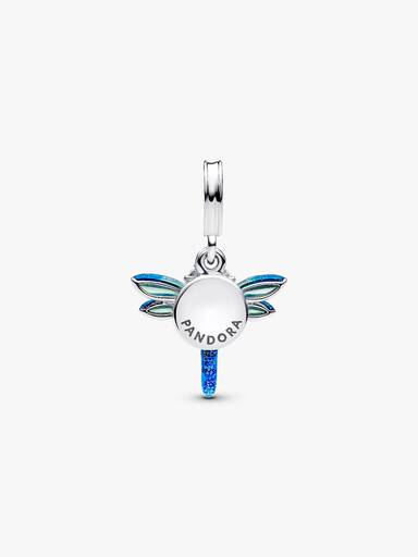 Libelle Doppelter Charm-Anhänger