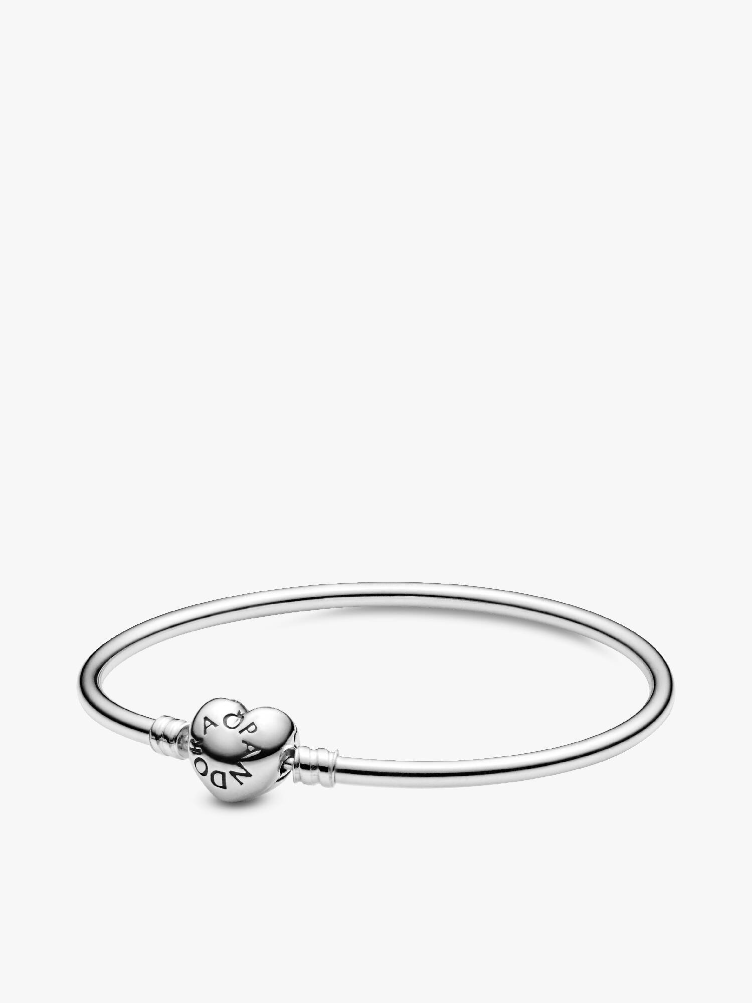 Pandora Moments Herzverschluss Armreif