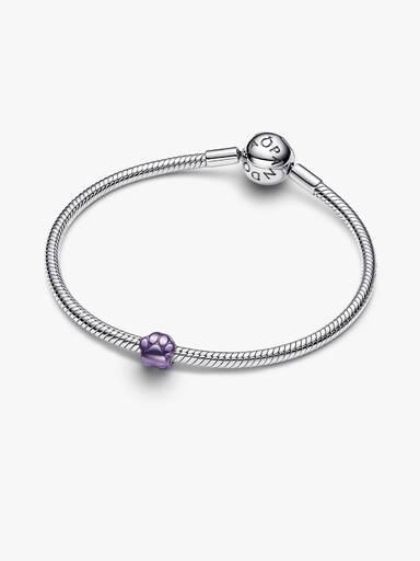 Violette Pfote Mini-Charm