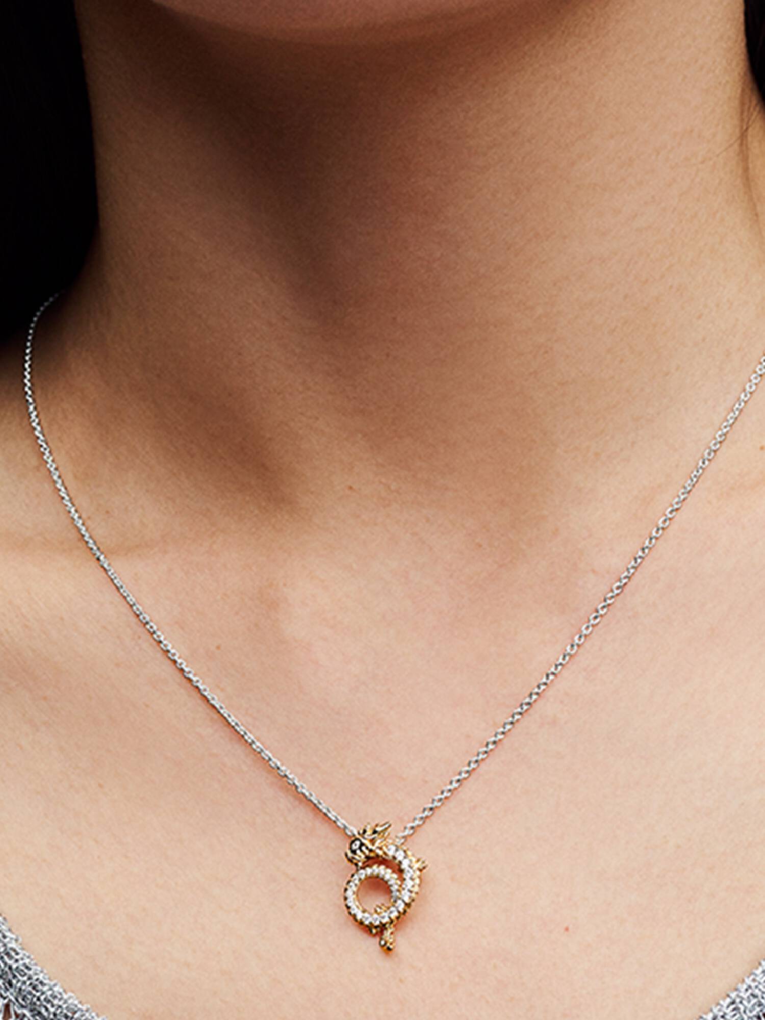 Drachen Collier-Halskette