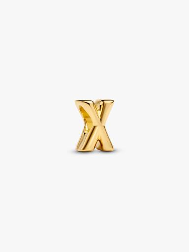 Buchstabe X Alphabet-Mini-Charm