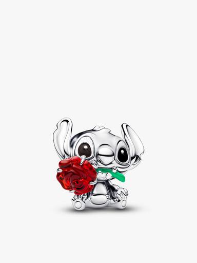Disney Stitch Rose Charm und Armband Schmuckset