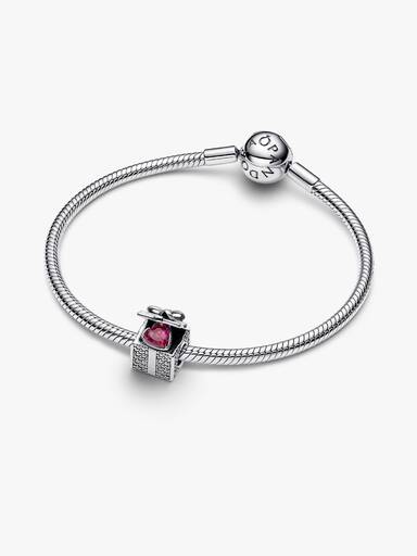 Funkelndes Geschenkbox Charm