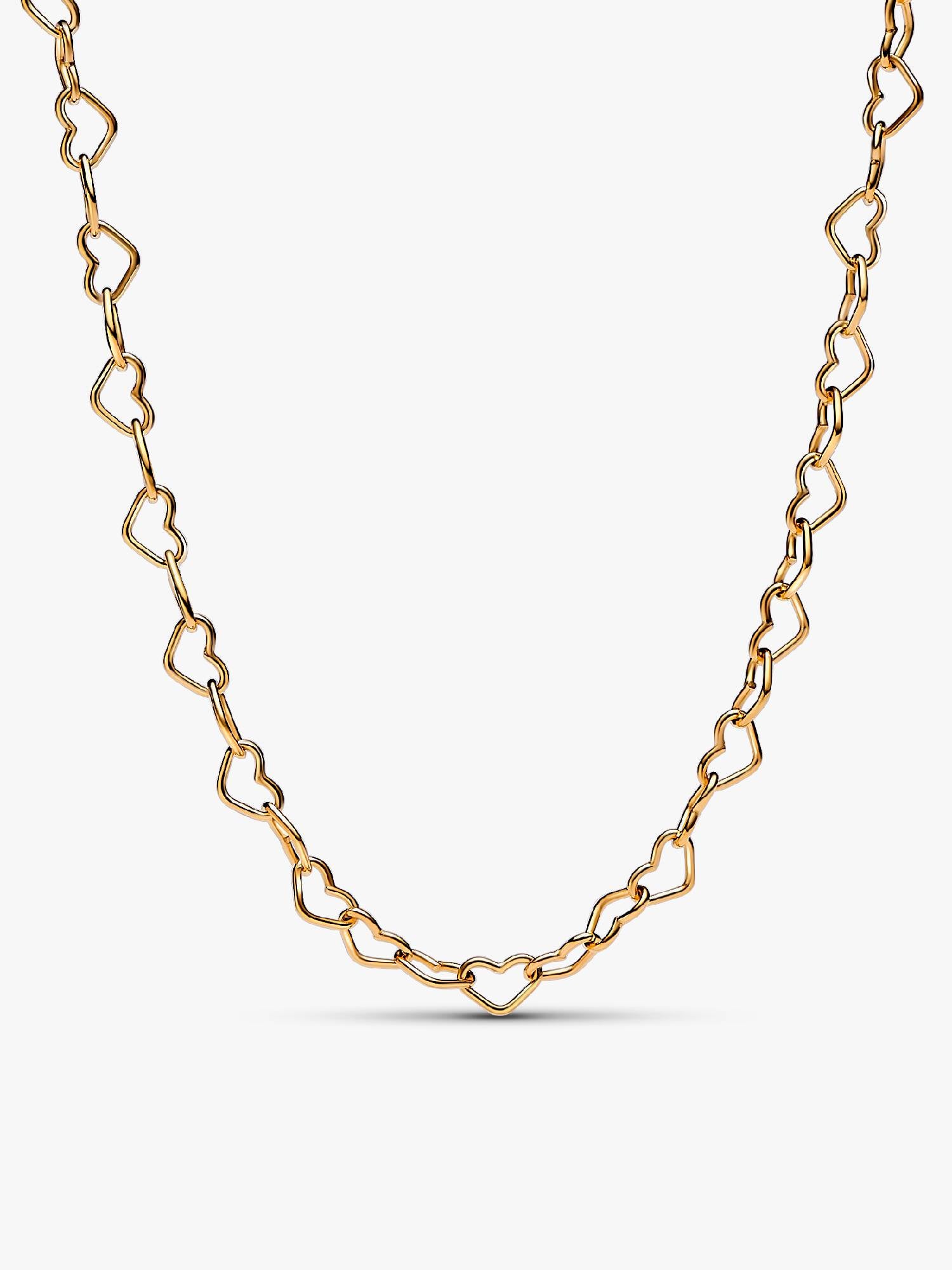 Verbundene Herzen Collier-Halskette