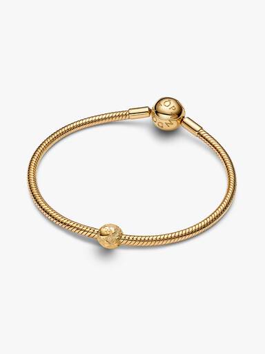 Strukturierter Globus Mini-Charm