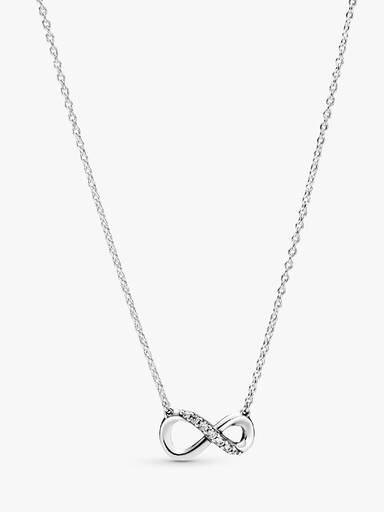 Funkelndes Unendlichkeits-Collier