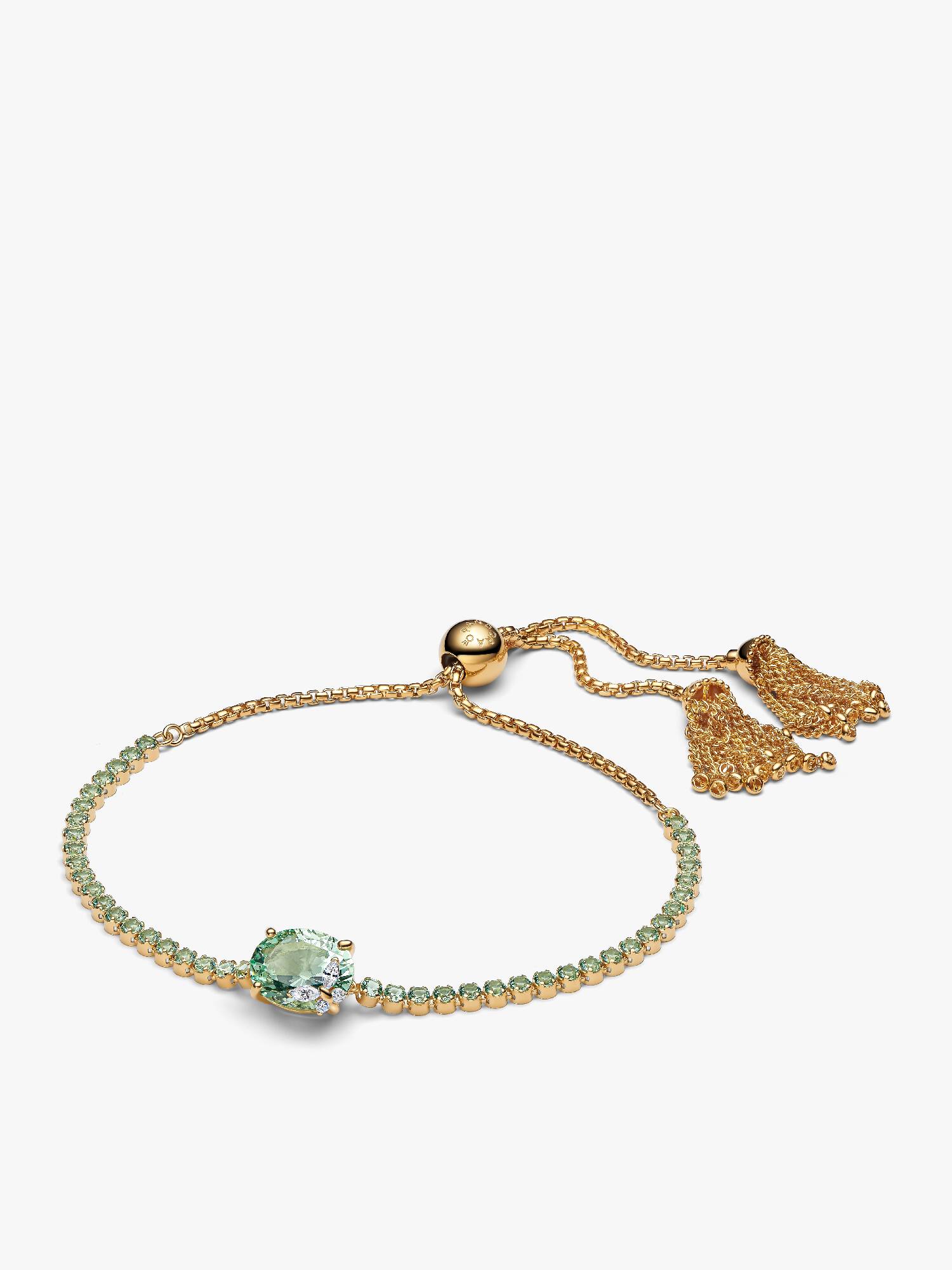 Bridgerton Schmetterling Schiebeverschluss Tennisarmband