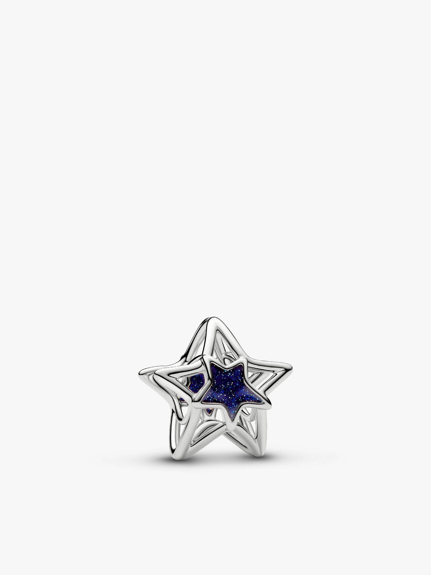 Stern Offen gearbeitetes Charm 