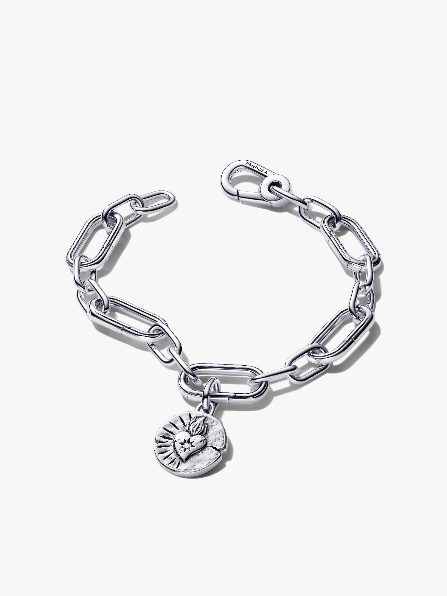 Herz-Medaillon Armband-Set