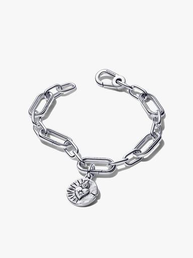 Herz-Medaillon Armband-Set