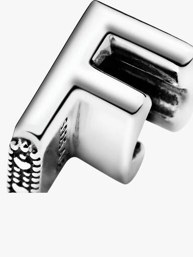 Buchstabe F Alphabet-Charm
