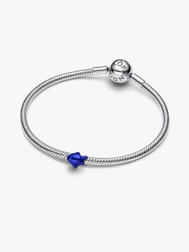 Blauer Fisch Mini-Charm