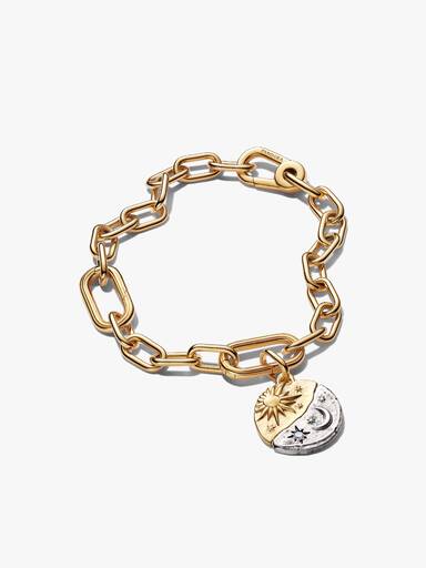 Sonne & Mond Medaillon-Armband-Set