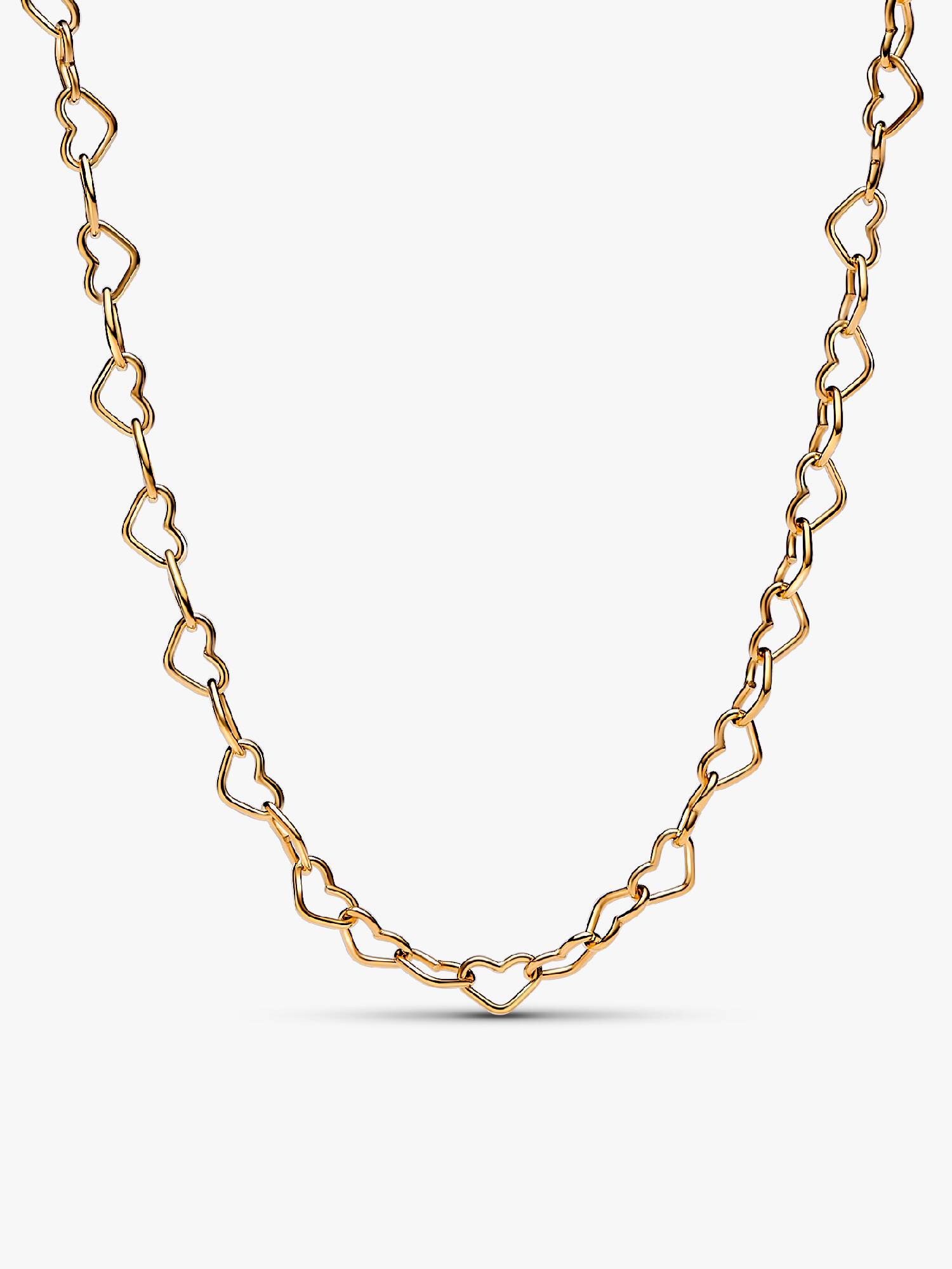 Verbundene Herzen Collier-Halskette