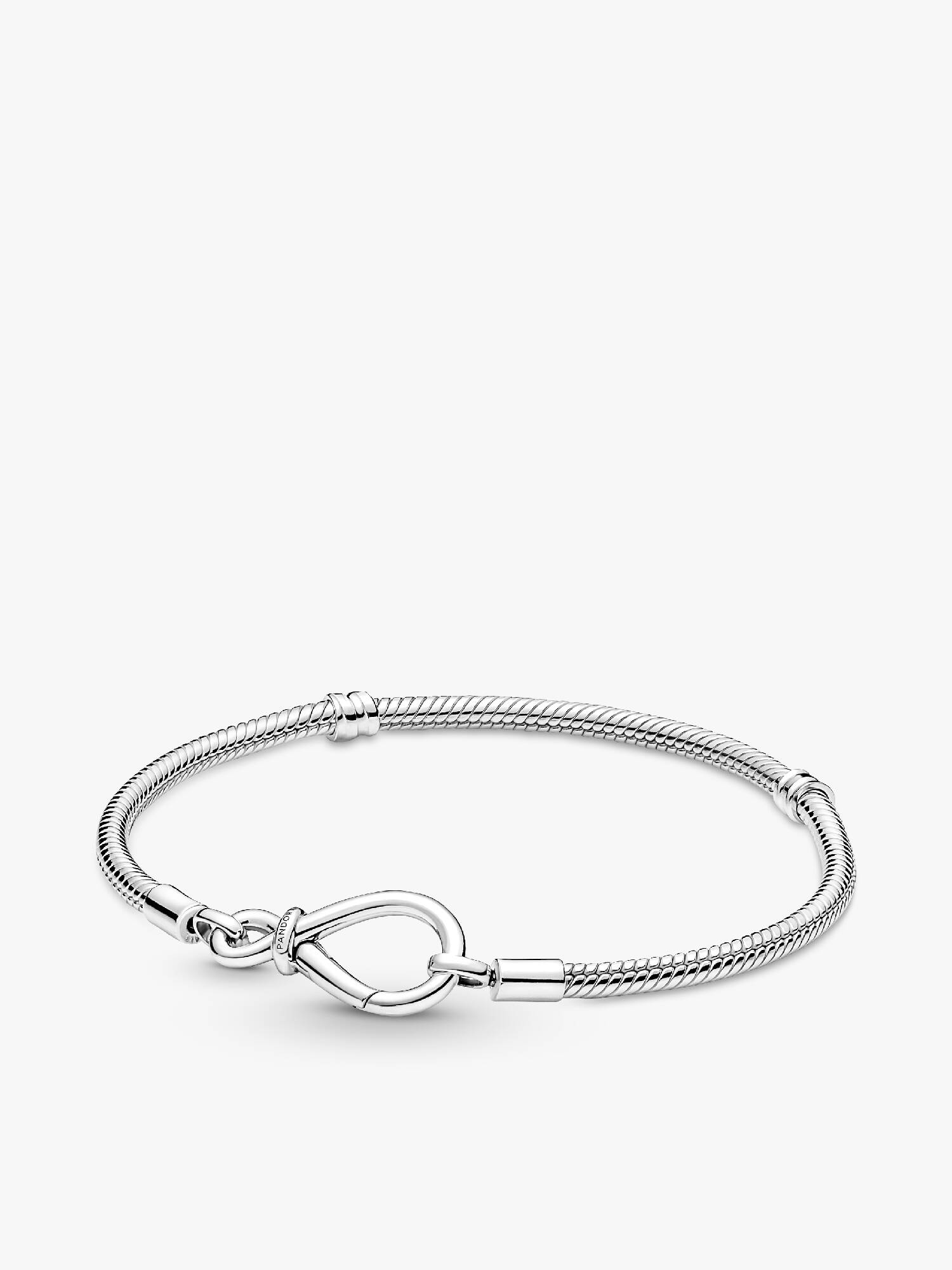 Pandora Moments Unendlichkeitsknoten Schlangen-Gliederarmband