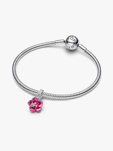 Hibiskus Charm-Anhänger