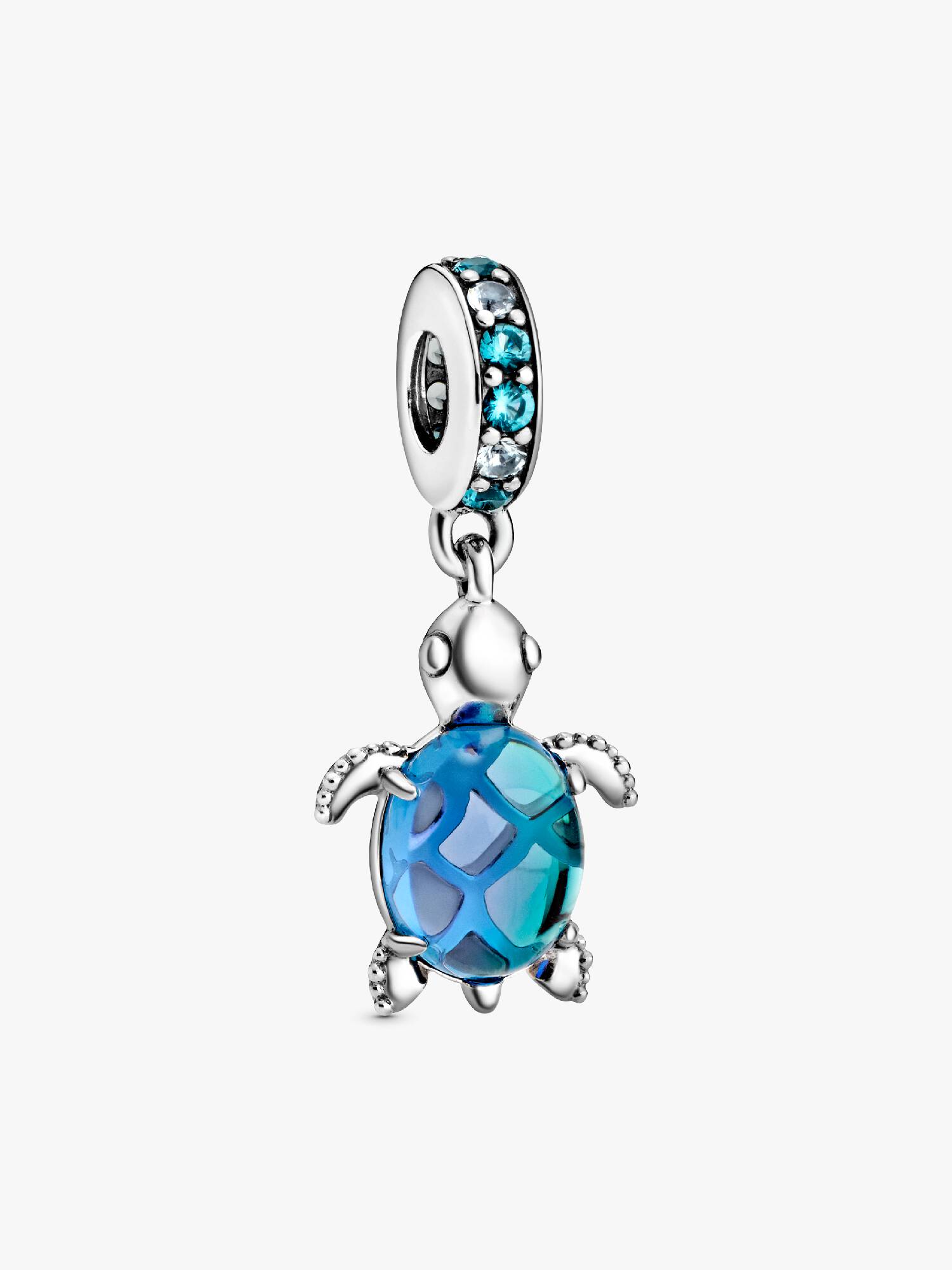 Meeresschildkröte Murano-Glas Charm-Anhänger