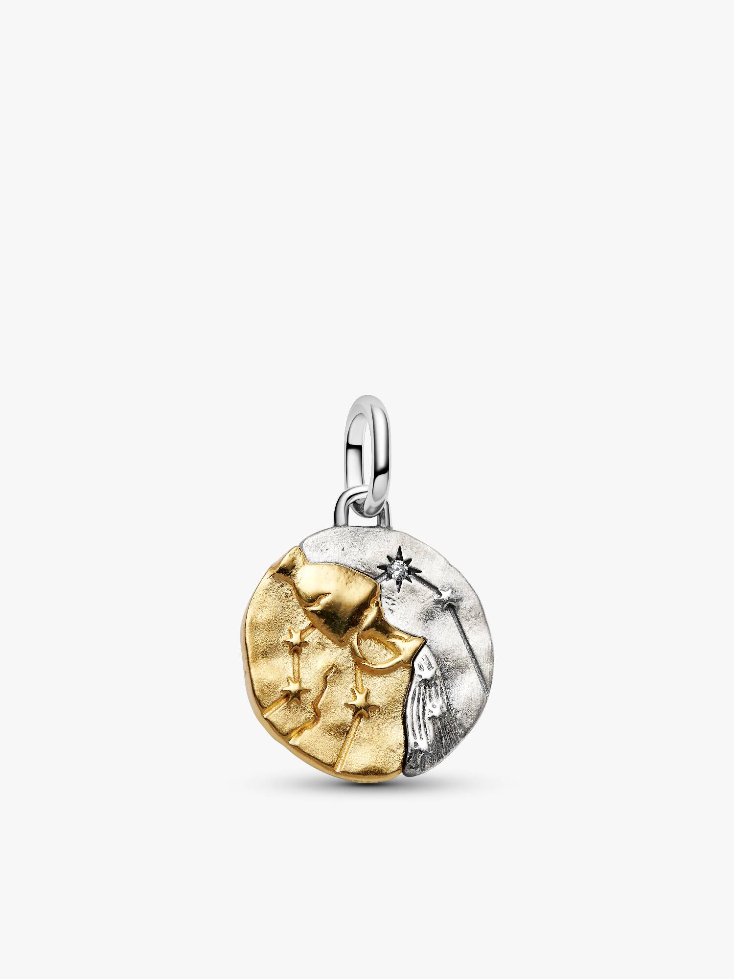 Sternzeichen Wassermann Medaillon-Charm