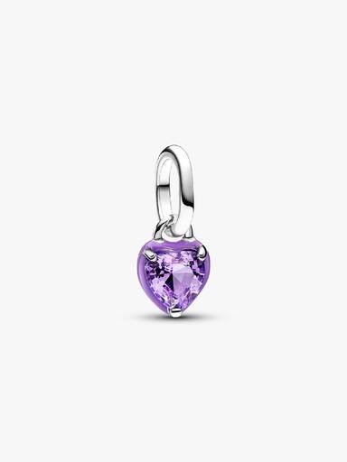 Pandora ME Violettes Chakra-Herz Mini-Charm-Anhänger