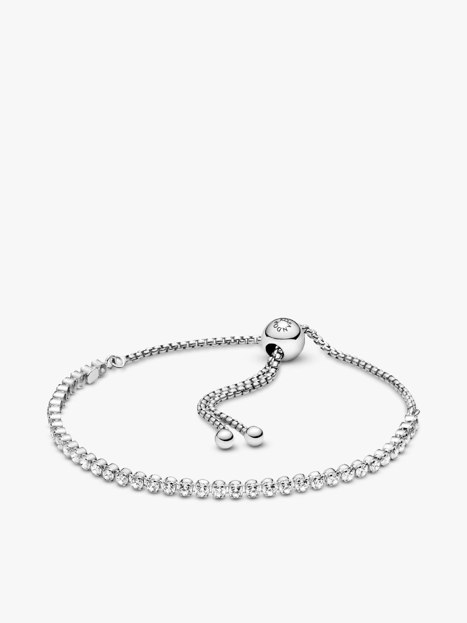 Funkelndes Schiebe-Tennisarmband