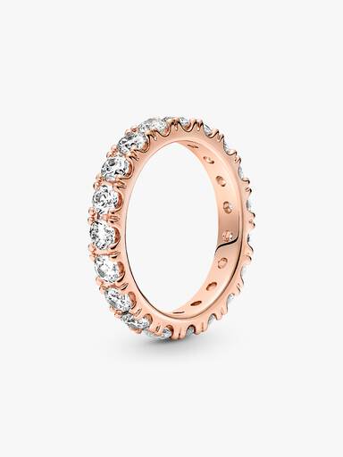 Funkelnde Reihe Ewigkeits-Ring