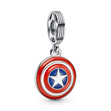 Marvel The Avengers Captain Americas Schild Charm-Anhänger