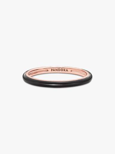 Pandora ME Schwarze Emaille Ring