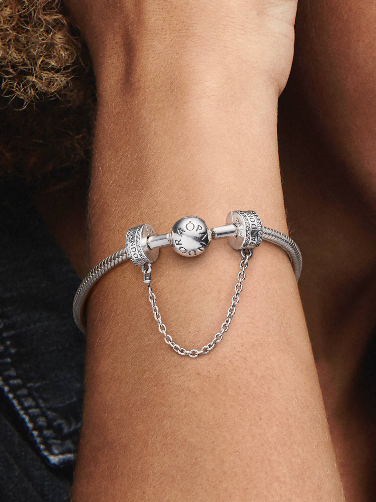 Pandora Logo Clip Komfortkette