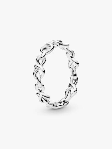Knotenherzen Ring