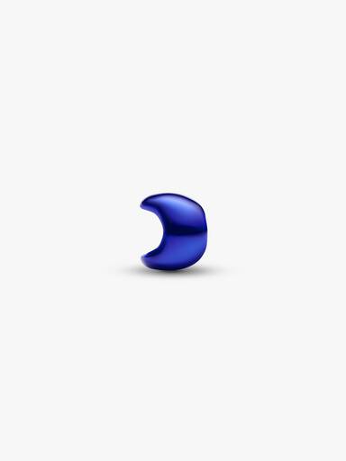 Blauer Mond Mini-Charm