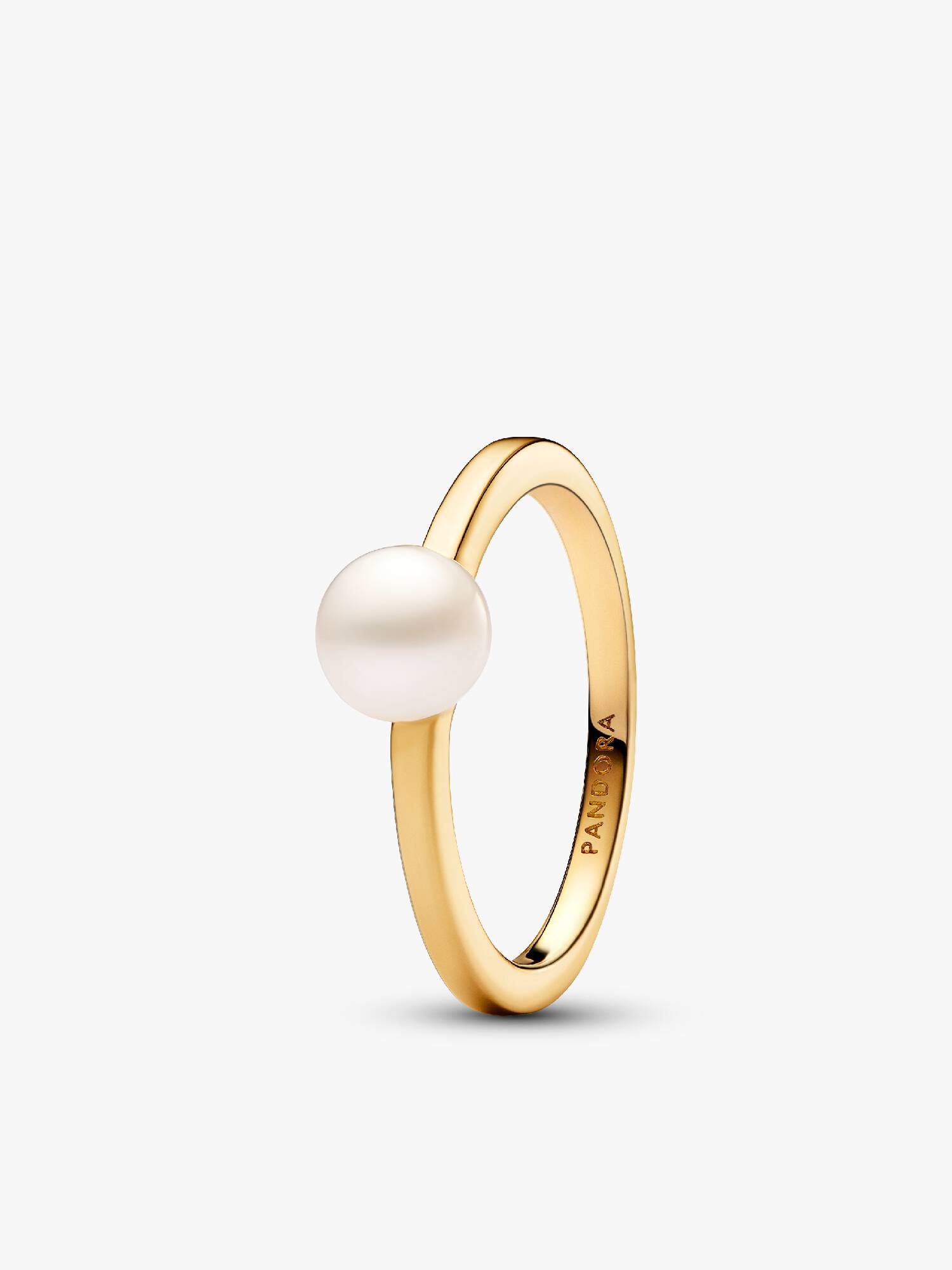 Behandelte Süßwasserzuchtperle Ring