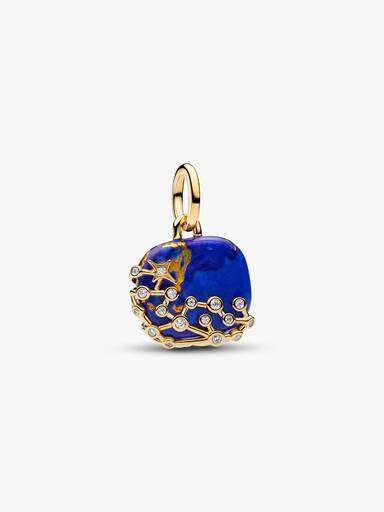 Himmelblaues Sternbild Charm-Anhänger