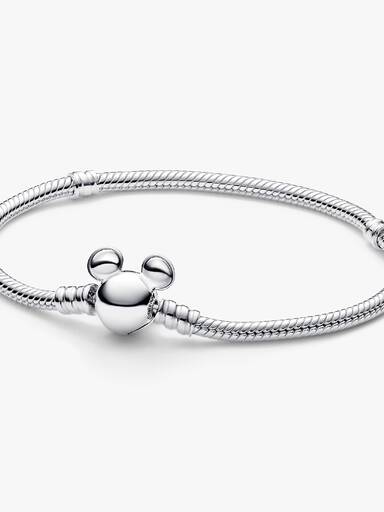 Disney Micky Maus Verschluss Moments Schlangen-Gliederarmband