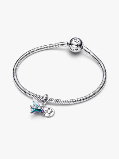 Kolibri Doppelter Charm-Anhänger