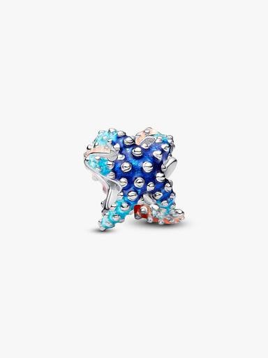 Farbenfroher Seestern Mini-Charm