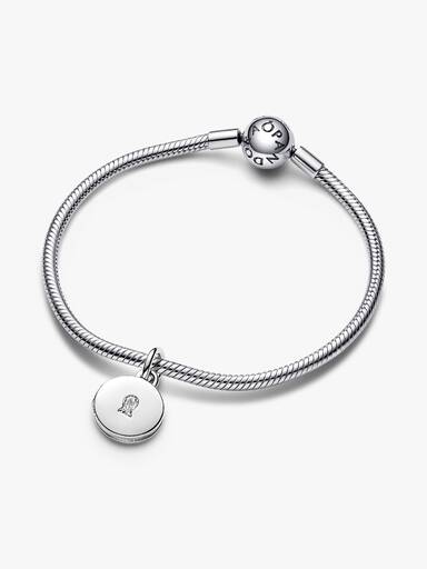 Aufklappbares & Gravierbares Liebesmedaillon Charm-Anhänger