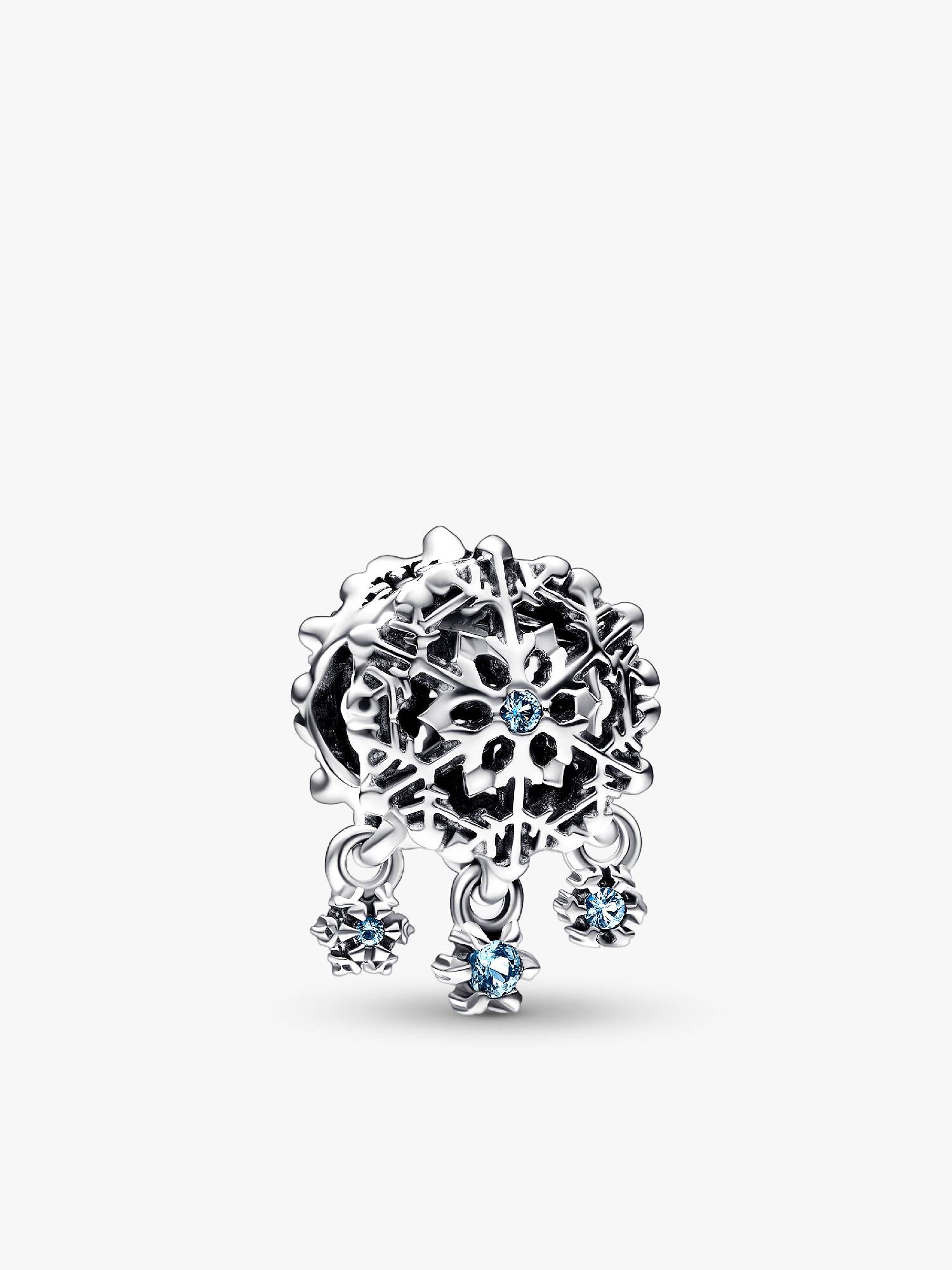Eisige Schneeflocke Charm