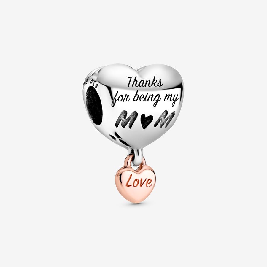 „Love You Mum“ Herz-Charm image number 0