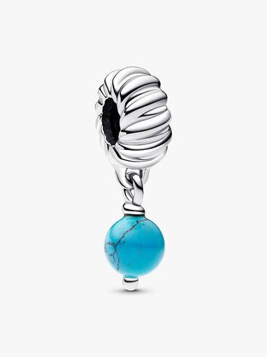 Türkisfarbener Charm-Anhänger