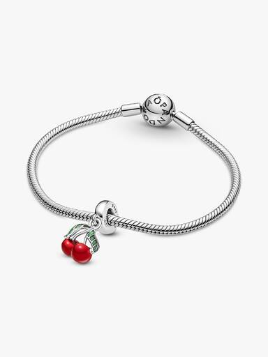 Asymmetrische Kirsche Charm-Anhänger