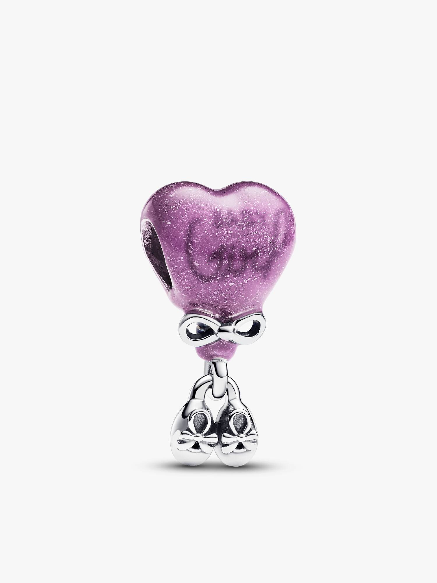 Farbwechselndes Gender Reveal Mädchen Charm