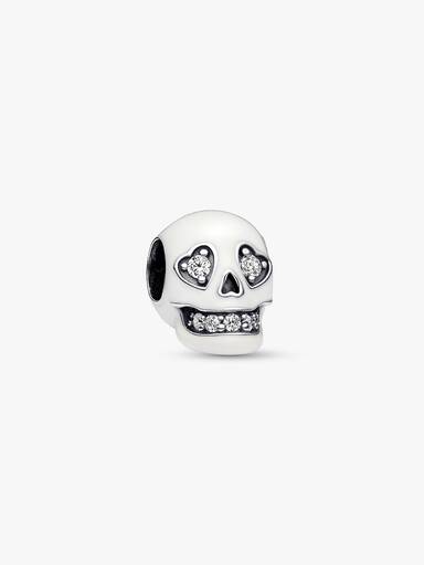 Glow-in-the-dark Funkelnder Totenkopf Charm