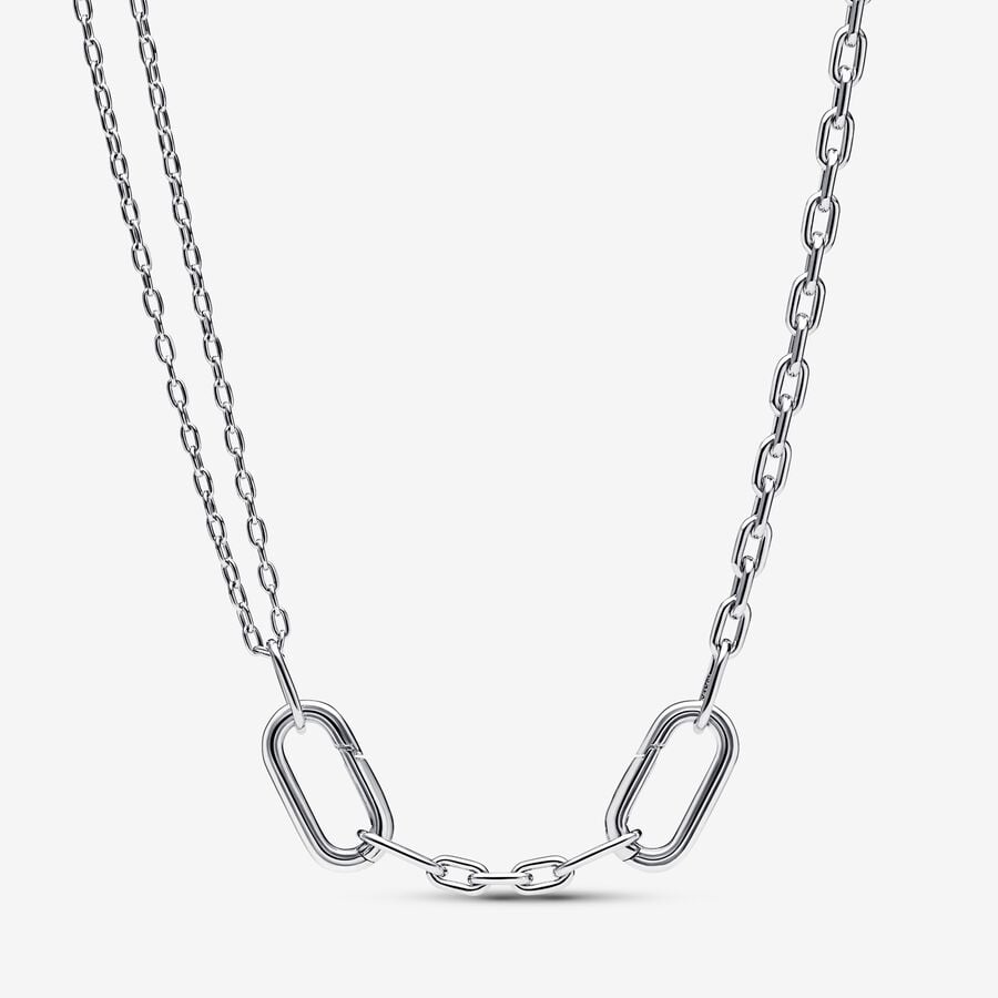 Pandora ME Doppellink Halskette mit Kettengliedern image number 0