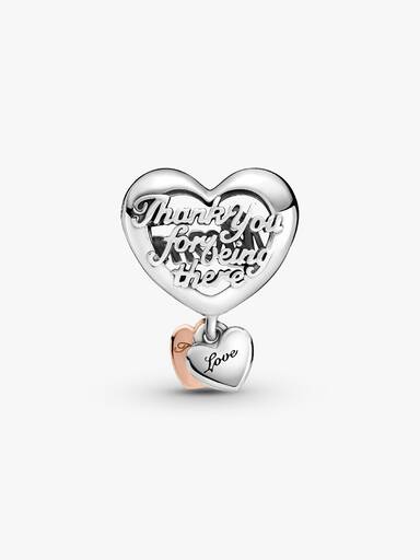 Dankeschön Mum Herz Charm